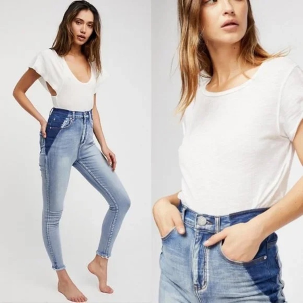 OneTeaspoon Super High Waist Freebird II Jeans